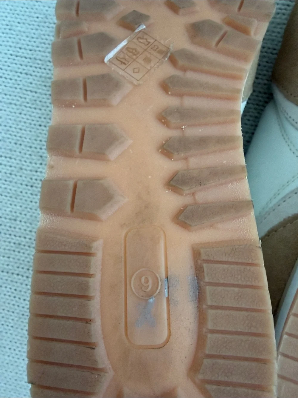 J Crew Cream/Tan Suede Sneakers Size 9